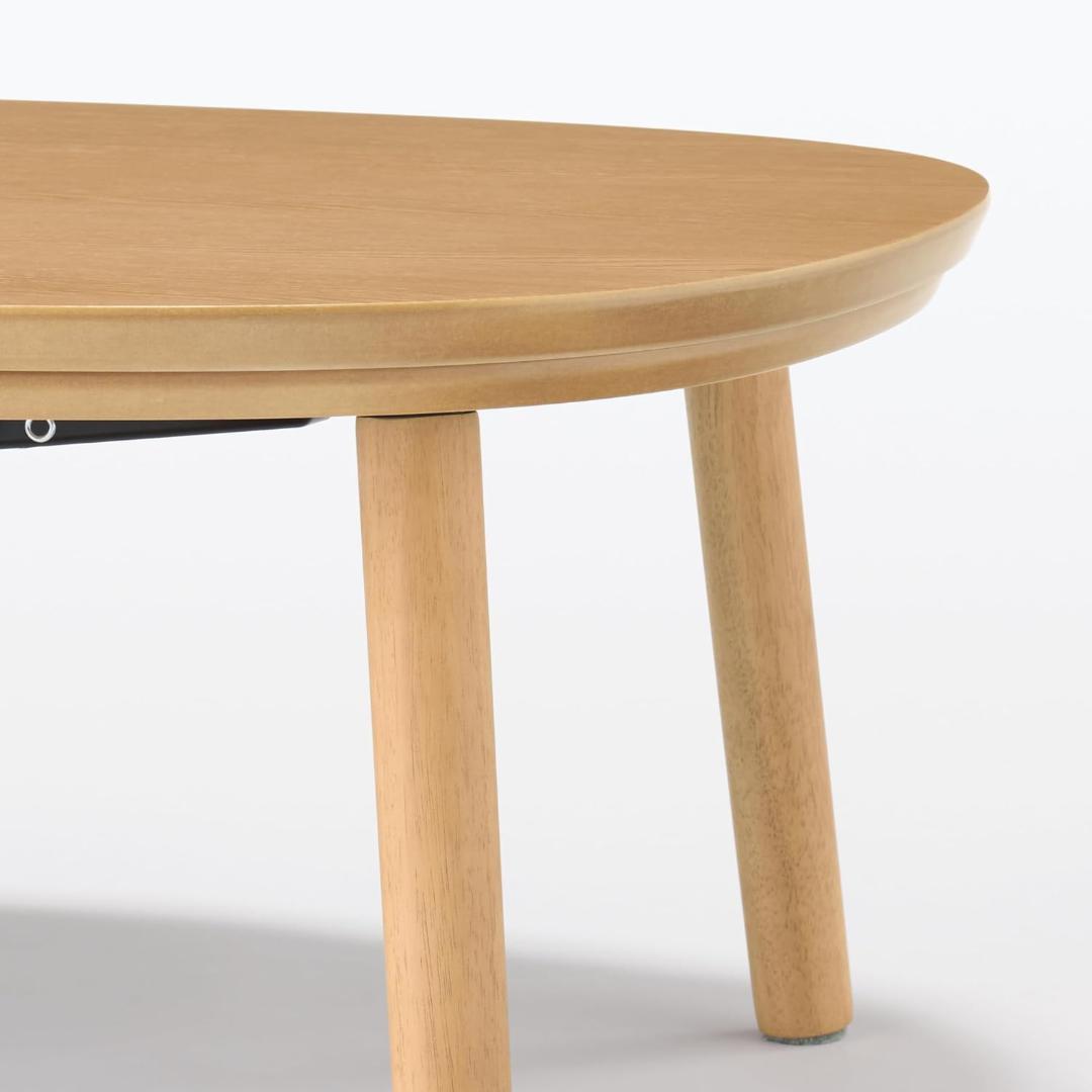 無印良品 こたつにもなるローテーブル ナチュラル 大 【新品未使用】