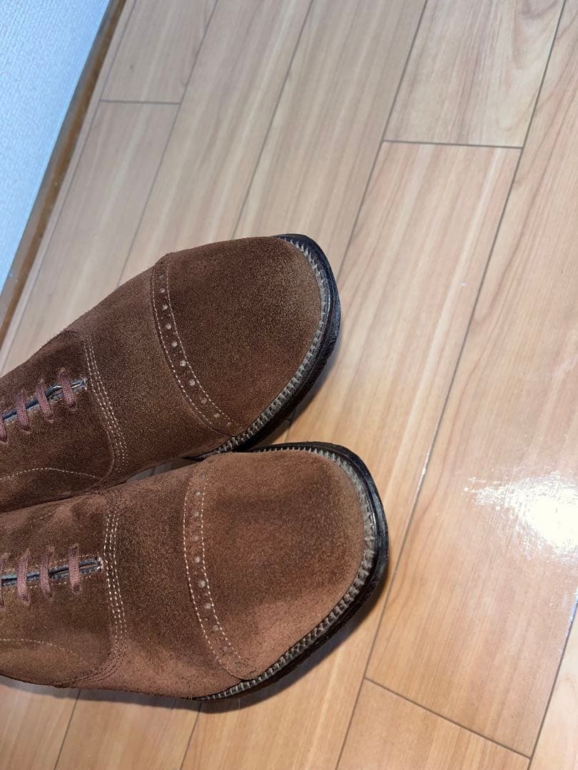 【AllenEdmonds】Bayron 7E パンチドキャップトゥ