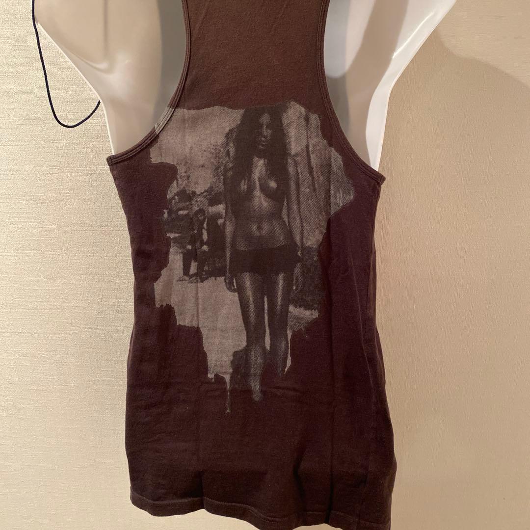 LGB. ESCAPISM ダークネイビータンクトップ