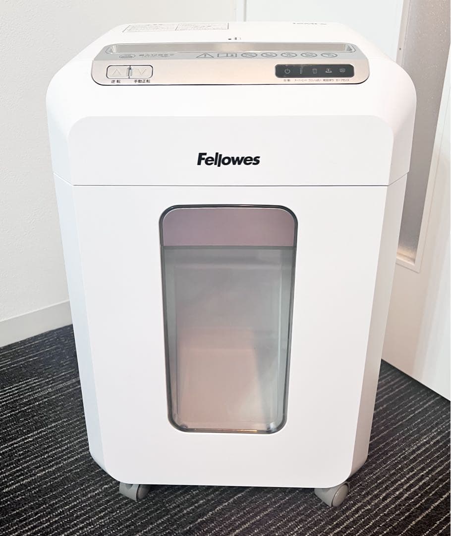 Fellowes シュレッダー 12MCs ホワイト