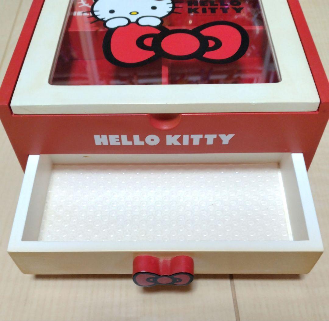 ハローキティ コスメボックス ミニドレッサー オルゴールジュエリーボックス