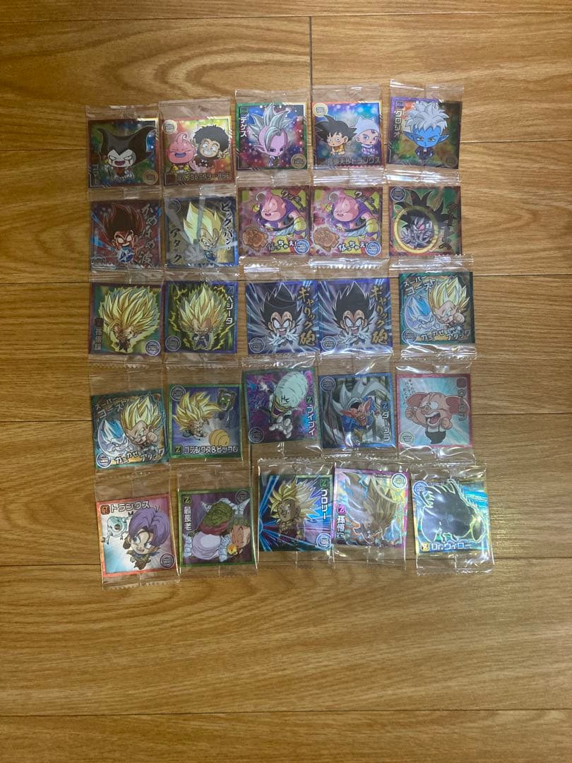 ドラゴンボール シール ウエハース61枚