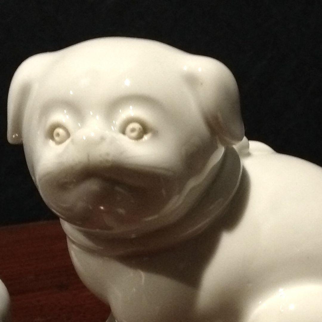 海を渡り、英国で百年以上座り続けた仔犬！明治期 平戸焼 招き猫ネコ古伊万里九谷