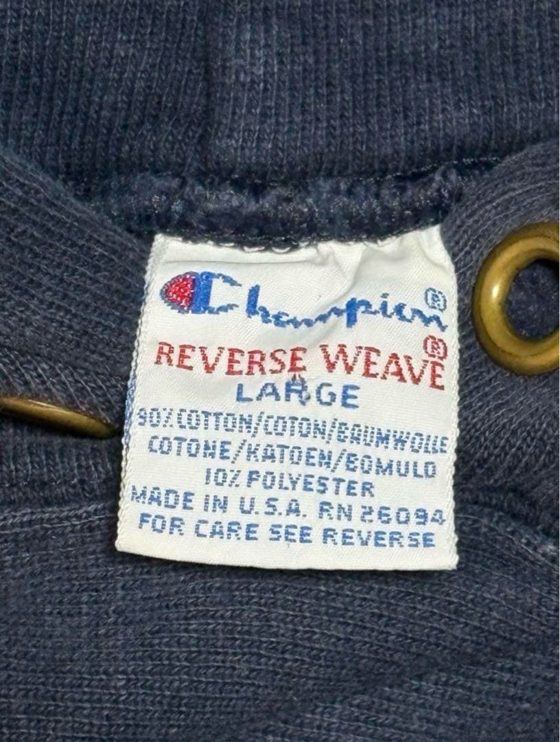 こ*た様 【希少/90s/USA製/L】 チャンピオン リバースウィーブ パーカ