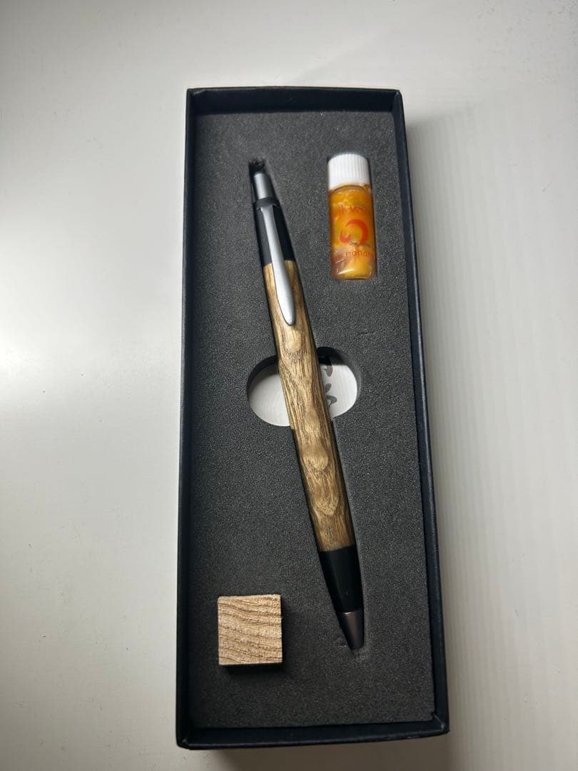 user_dcc9c434さん専用！野原工芸　旧型　シルバー　神代タモ