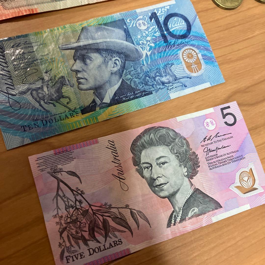 オーストラリア ドル 紙幣  まとめ売り