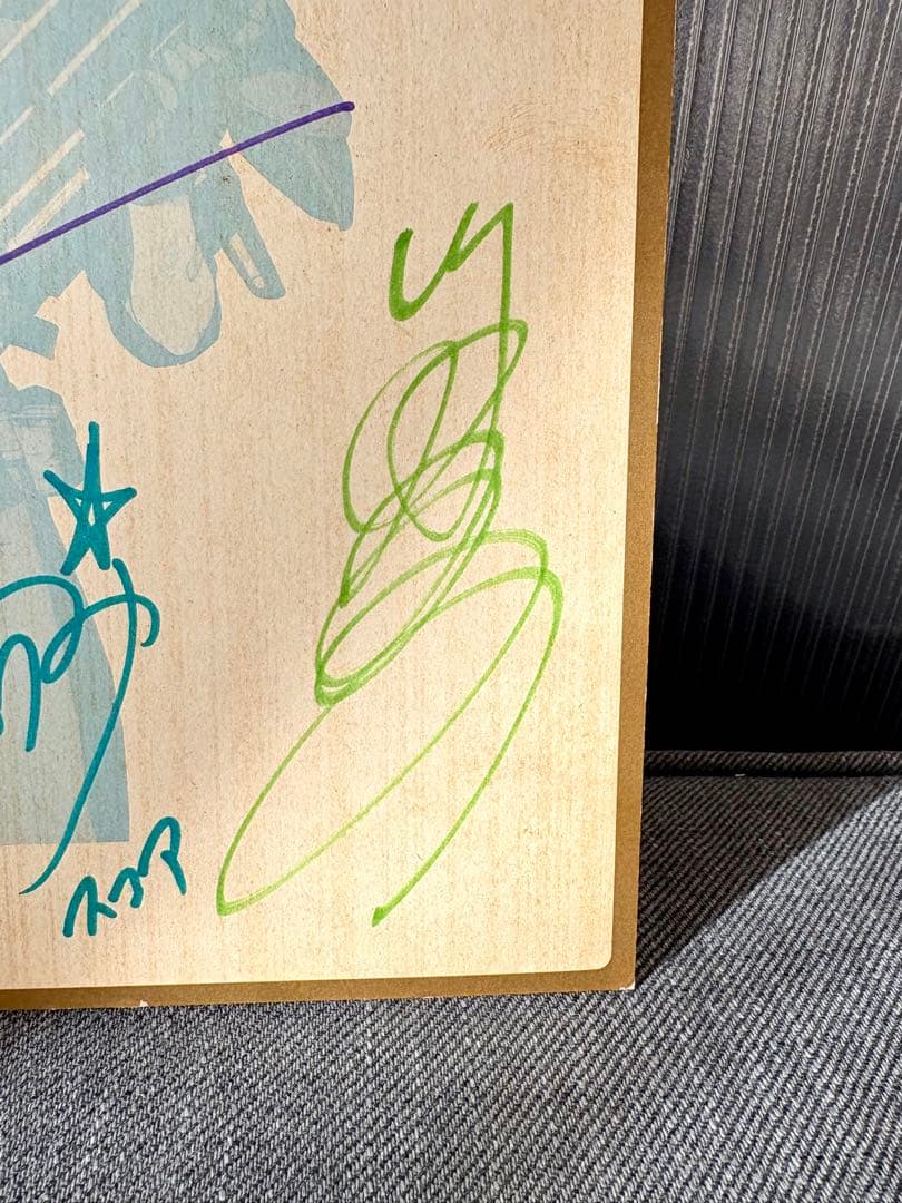 ガルフォース 直筆サイン色紙 鶴ひろみ 松井菜桜子 原えりこ 川村万梨阿 他