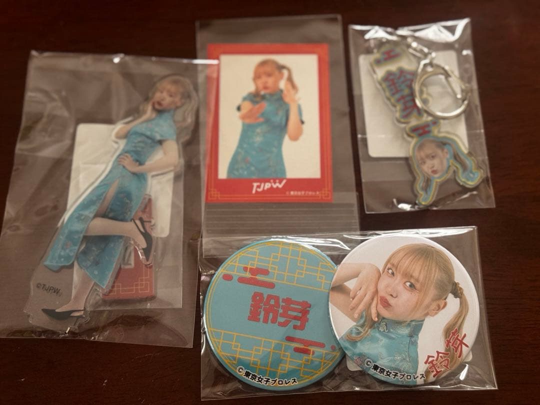 東京女子プロレス　DMMオンクレ　鈴芽セット