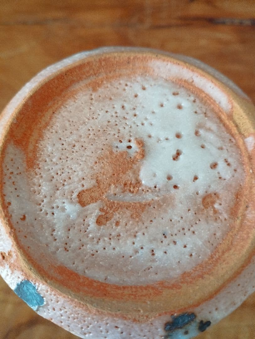 人間国宝　加藤孝造　志野湯呑