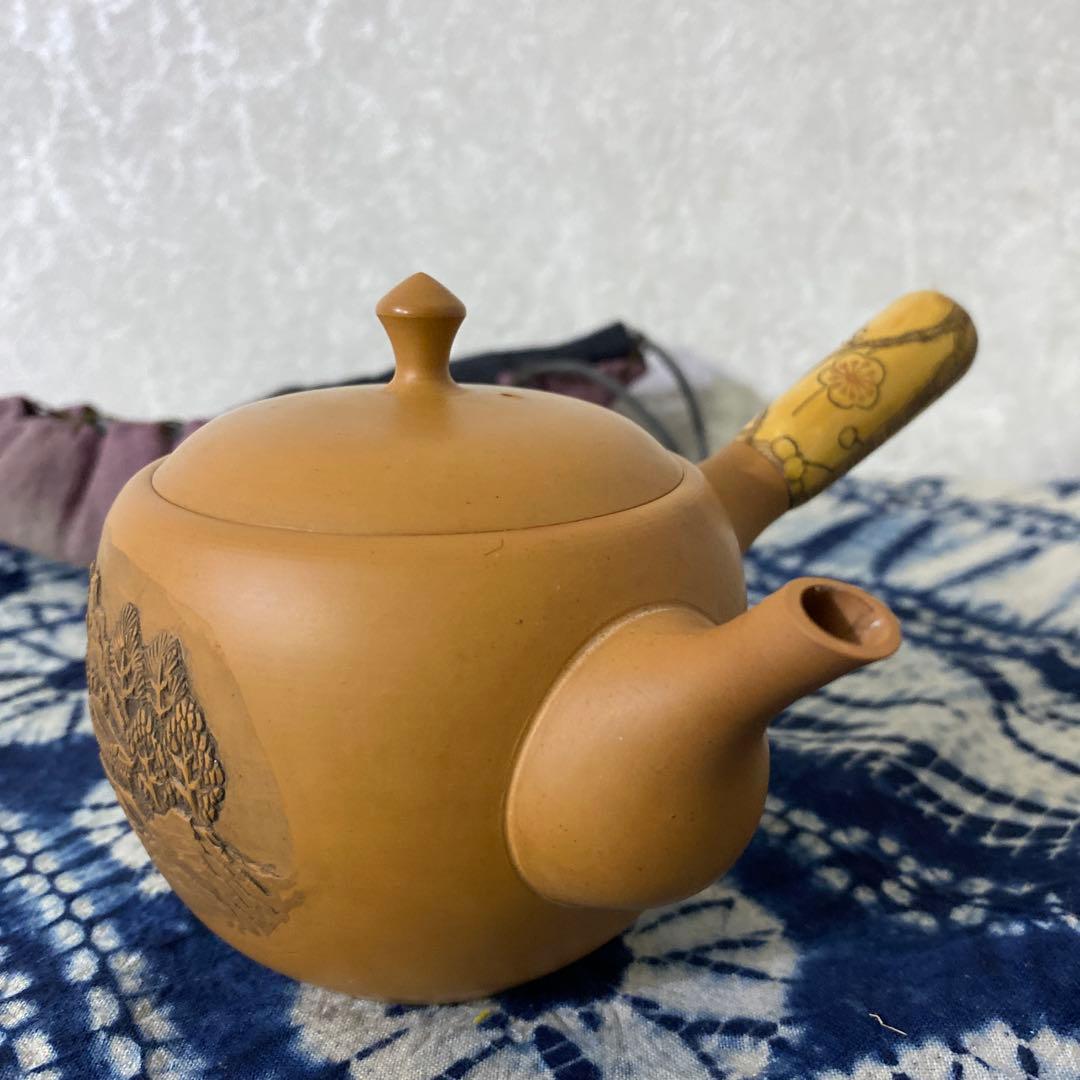 金剛山　芳石刀　勝石　急須　煎茶道具