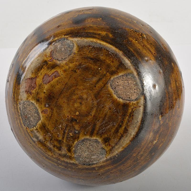 唐津焼　古唐津　徳利瓶　時代箱付　M　R7090