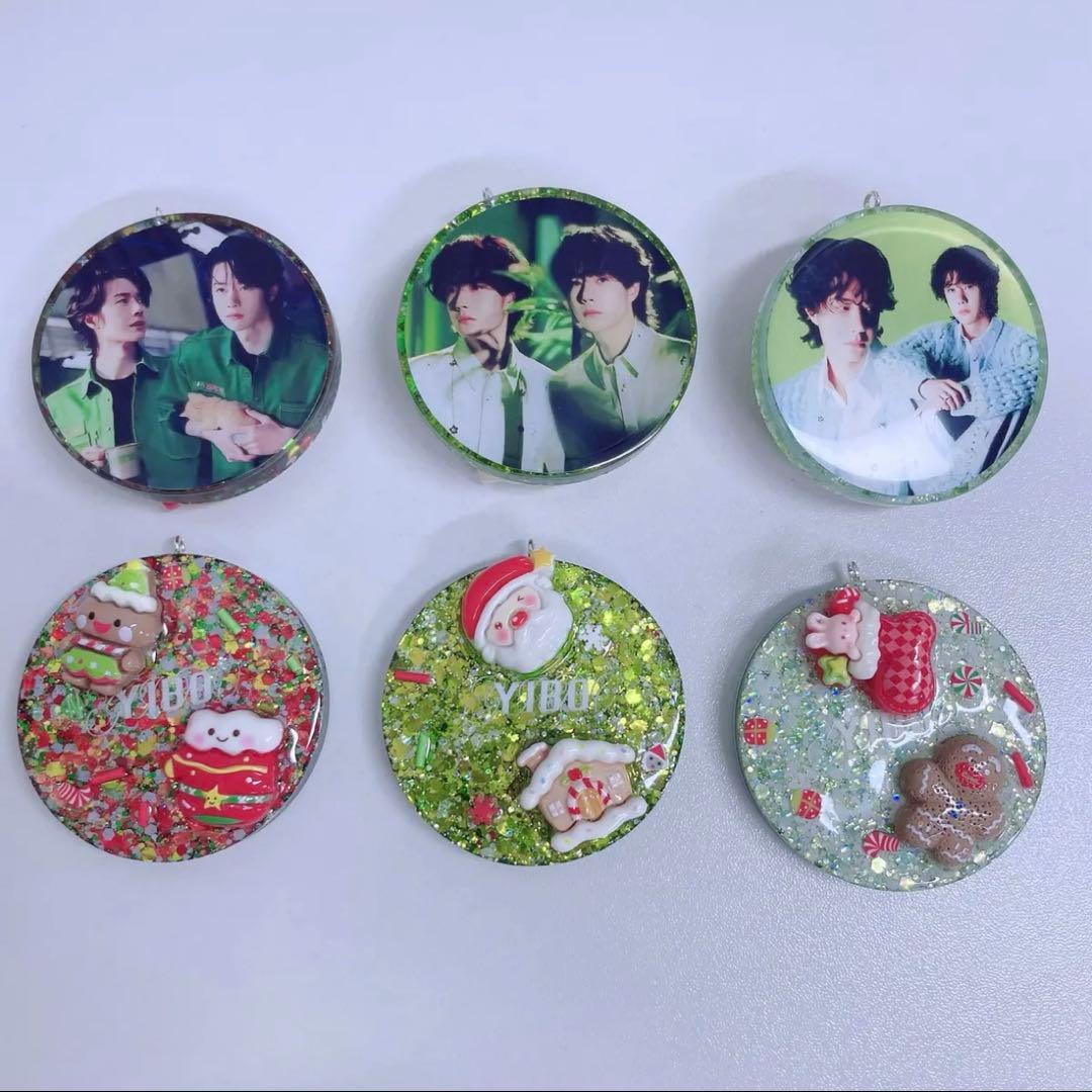 王一博 クリスマス限定　レジン　キーホルダー❣️ 8セット❣️確認用❣️1223
