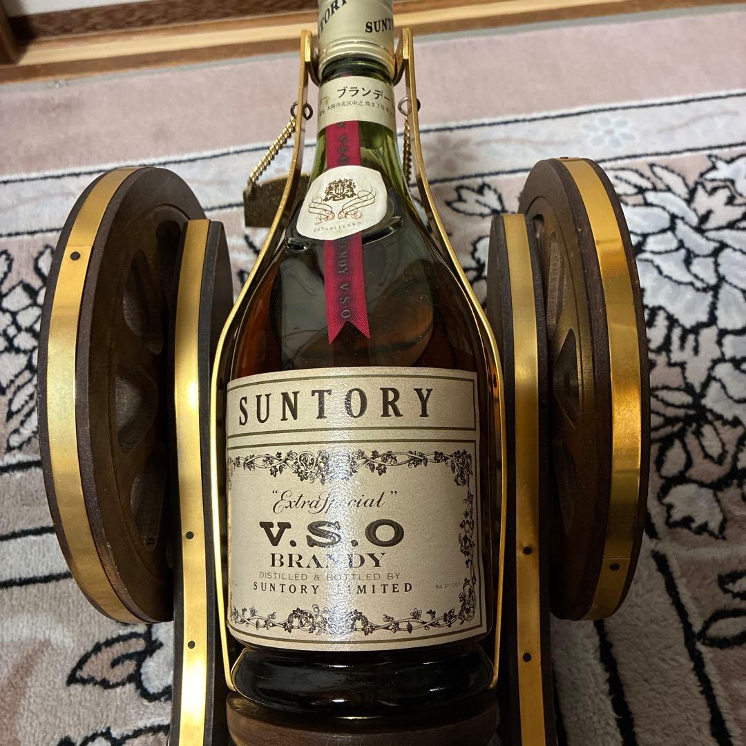 SUNTORY V.S.O ブランデー キャノン型スタンド