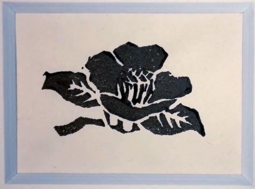 小川龍彦木版画セット 小品風景と花3点セット、毎日新聞カット集2