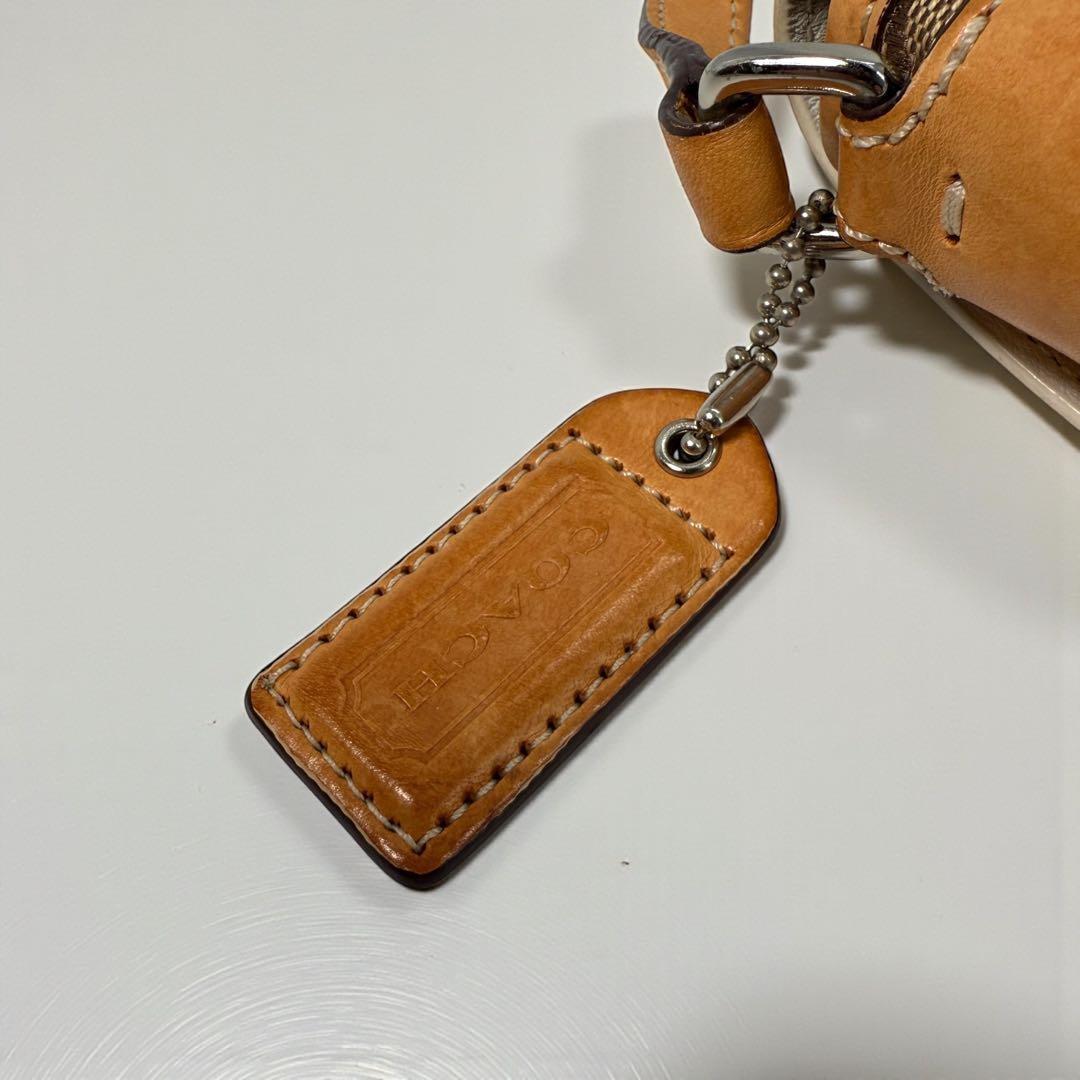 《入手困難》coach ショルダーバック ソーホー キャンバス レザー y2k