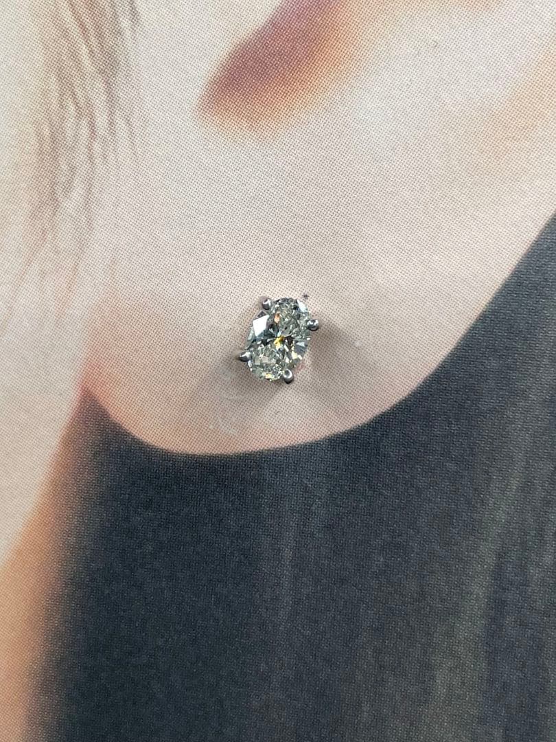 JA57★高級 ダイヤモンド0.4ct プラチナ ピアス