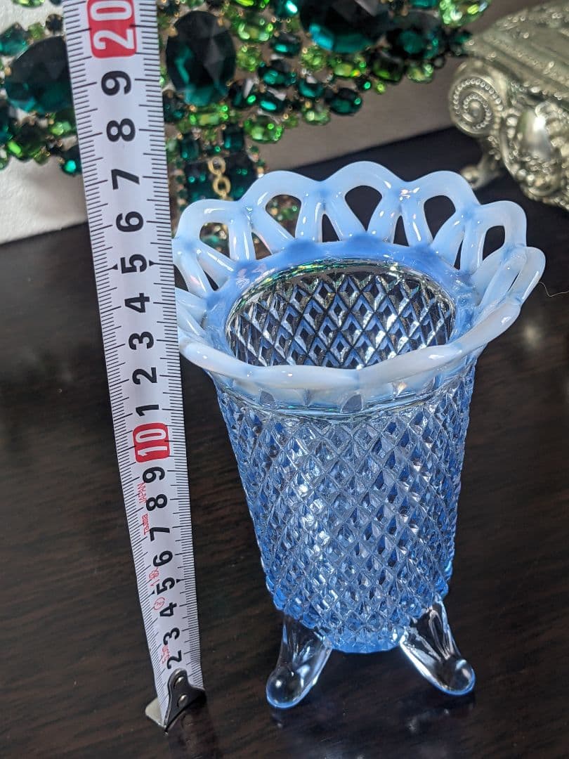 インペリアルグラス　ブルーオパルセント　ダイヤモンドレースベース　お値下げ中