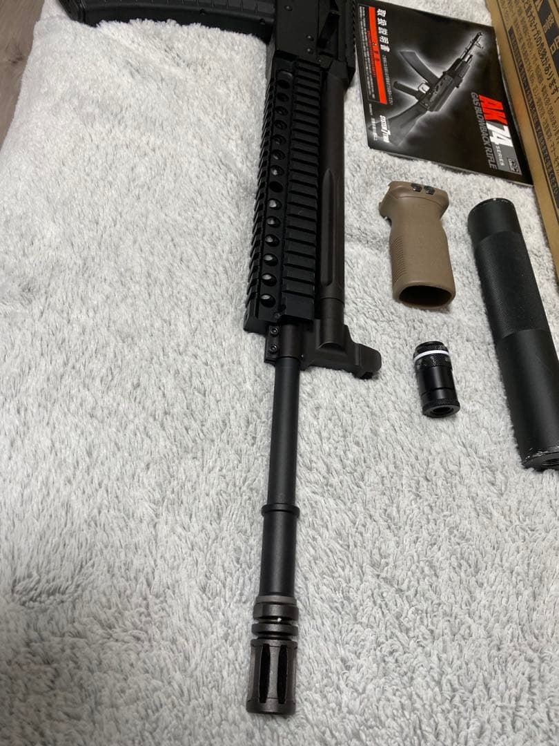 KSC ガスガン AK-74カスタムモデル　KTR-03 付属品多数