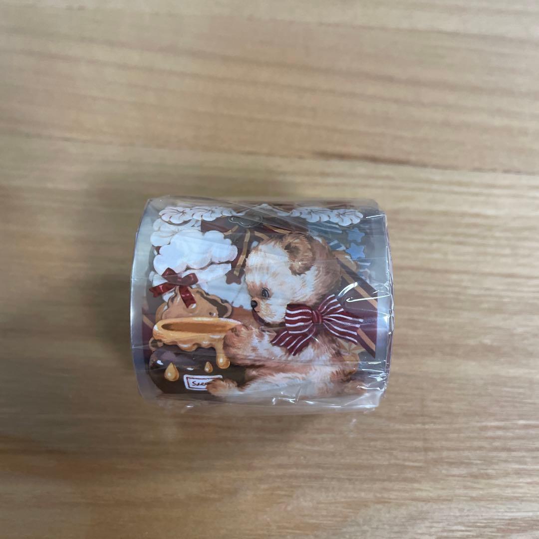 ★セール★海外製 fairylady PET マステ テディベア cooking