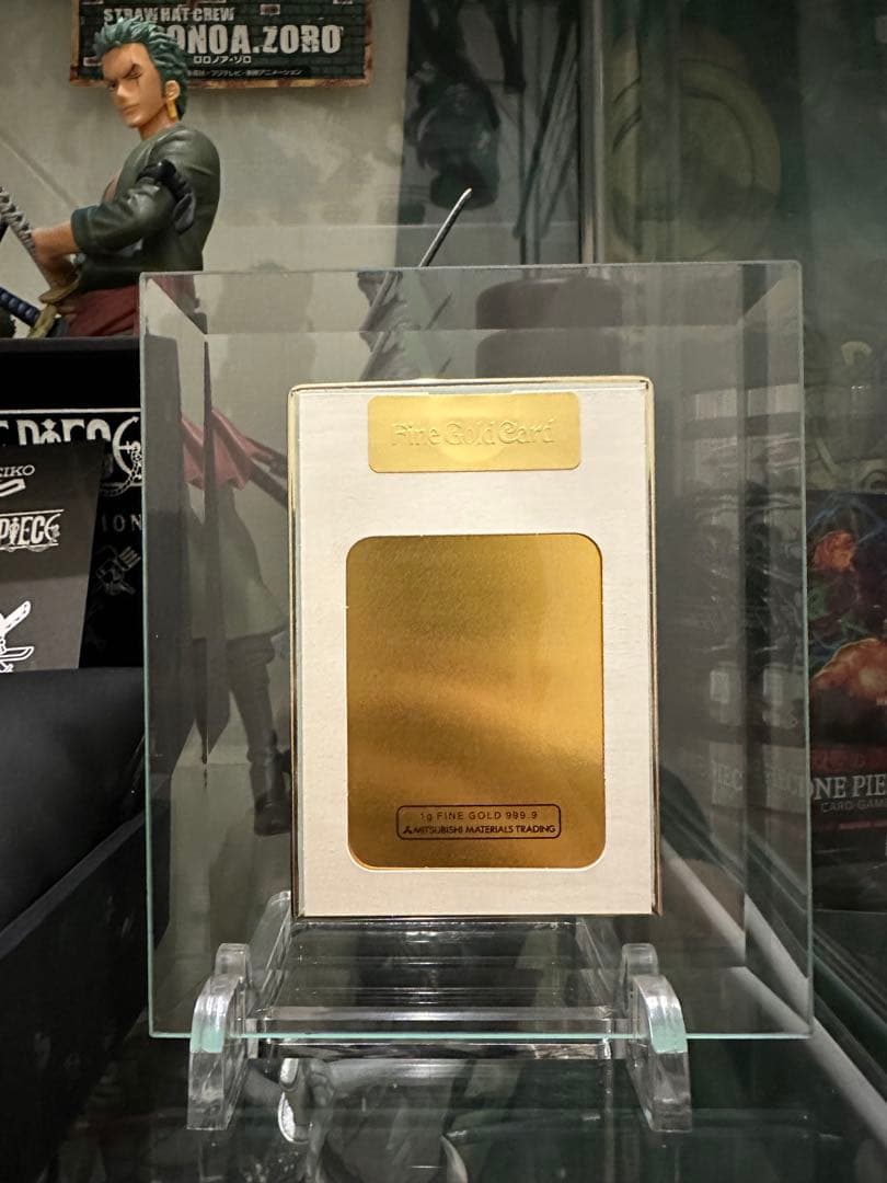 ロロノア・ゾロ 純金　手配書GOLDカード