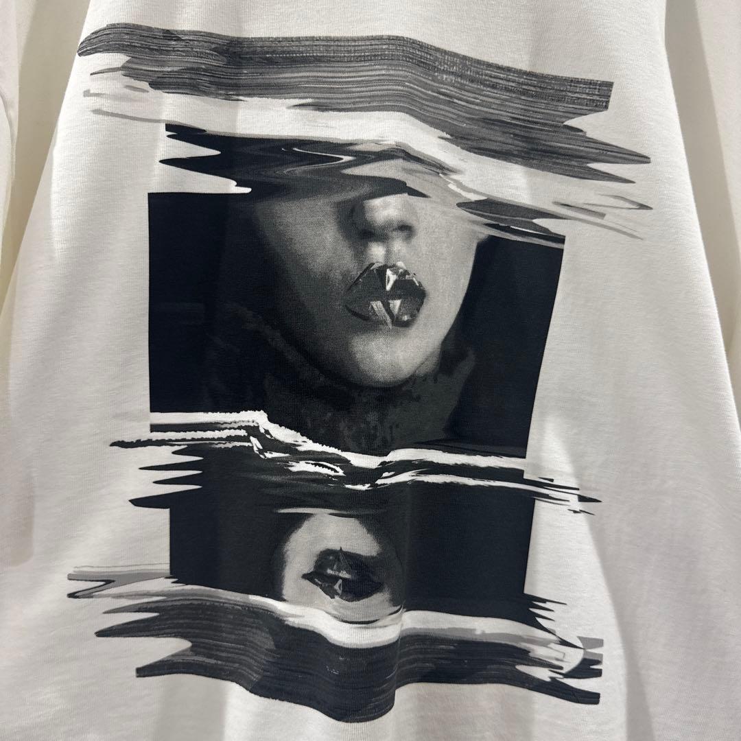 Maison Margiela ホワイト Tシャツ グラフィックプリント