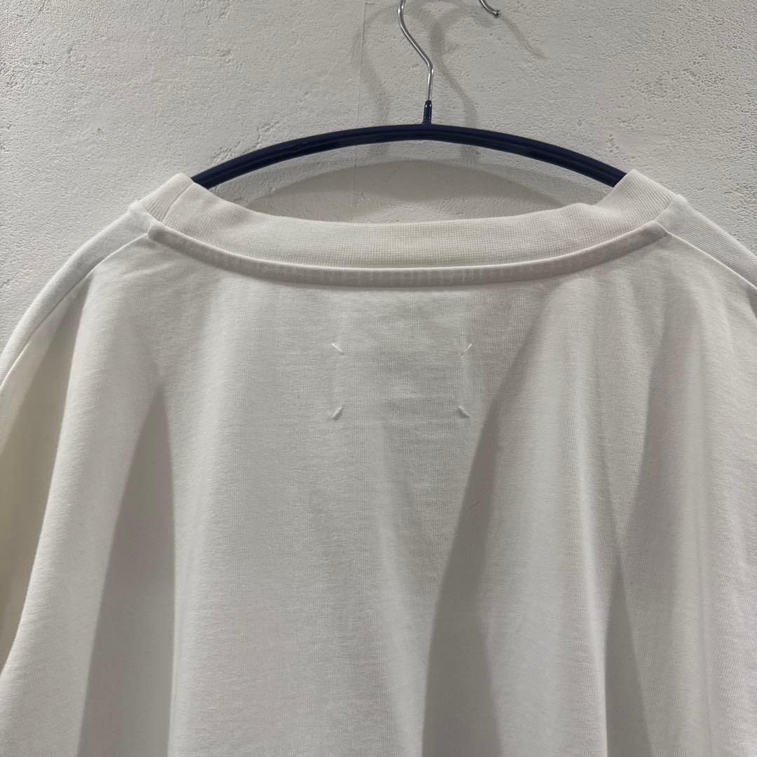 Maison Margiela ホワイト Tシャツ グラフィックプリント