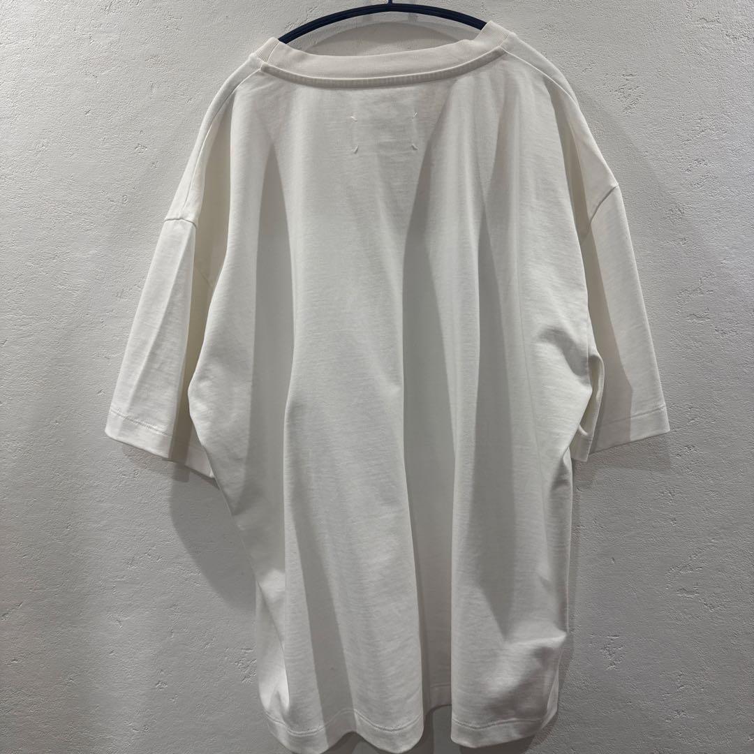 Maison Margiela ホワイト Tシャツ グラフィックプリント