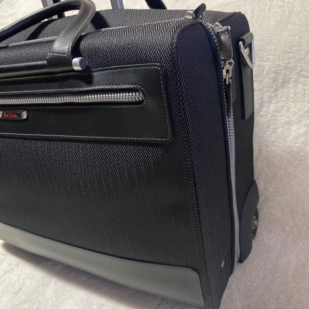 ✨未使用級✨Paul Smith ブラックキャリーケース 中型　ビジネス