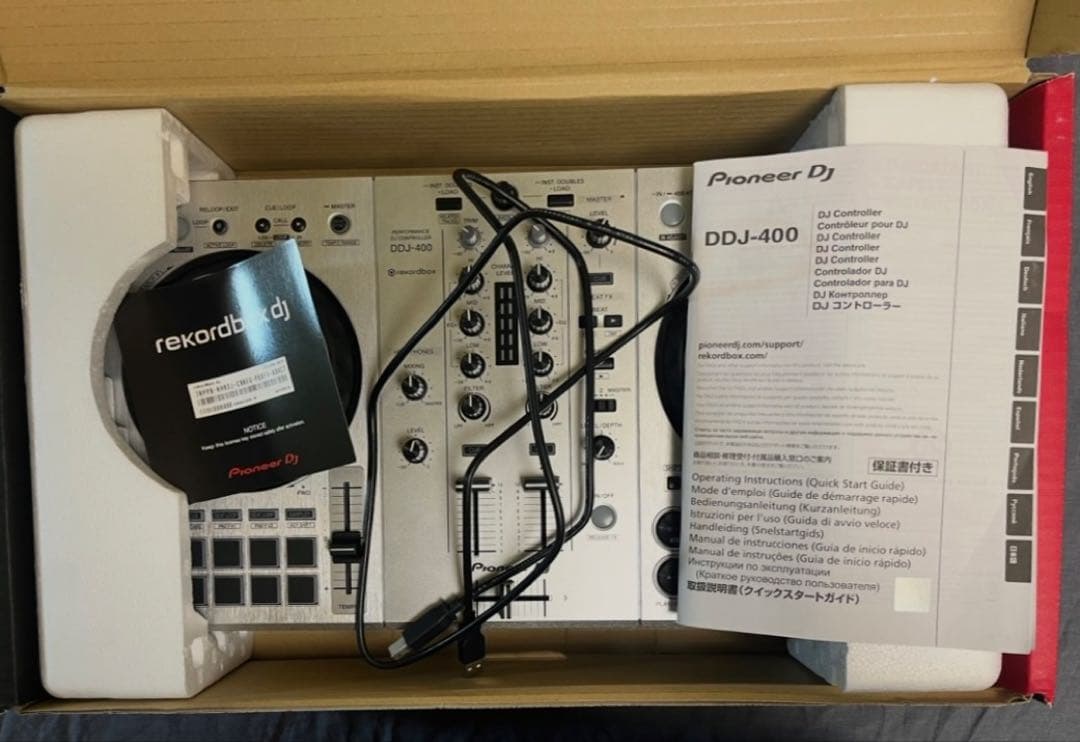 DDJ-400-s 限定カラーのシルバー動作確認済みです！即決の方値下げします。