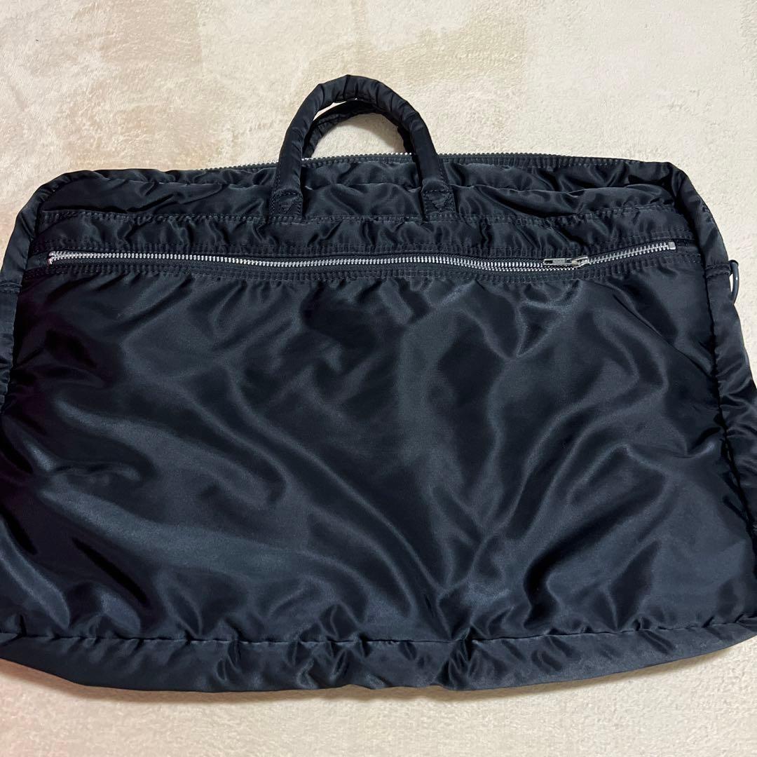 【美品】PORTERブリーフケースショルダー ポーター ビジネスバッグ ブラック