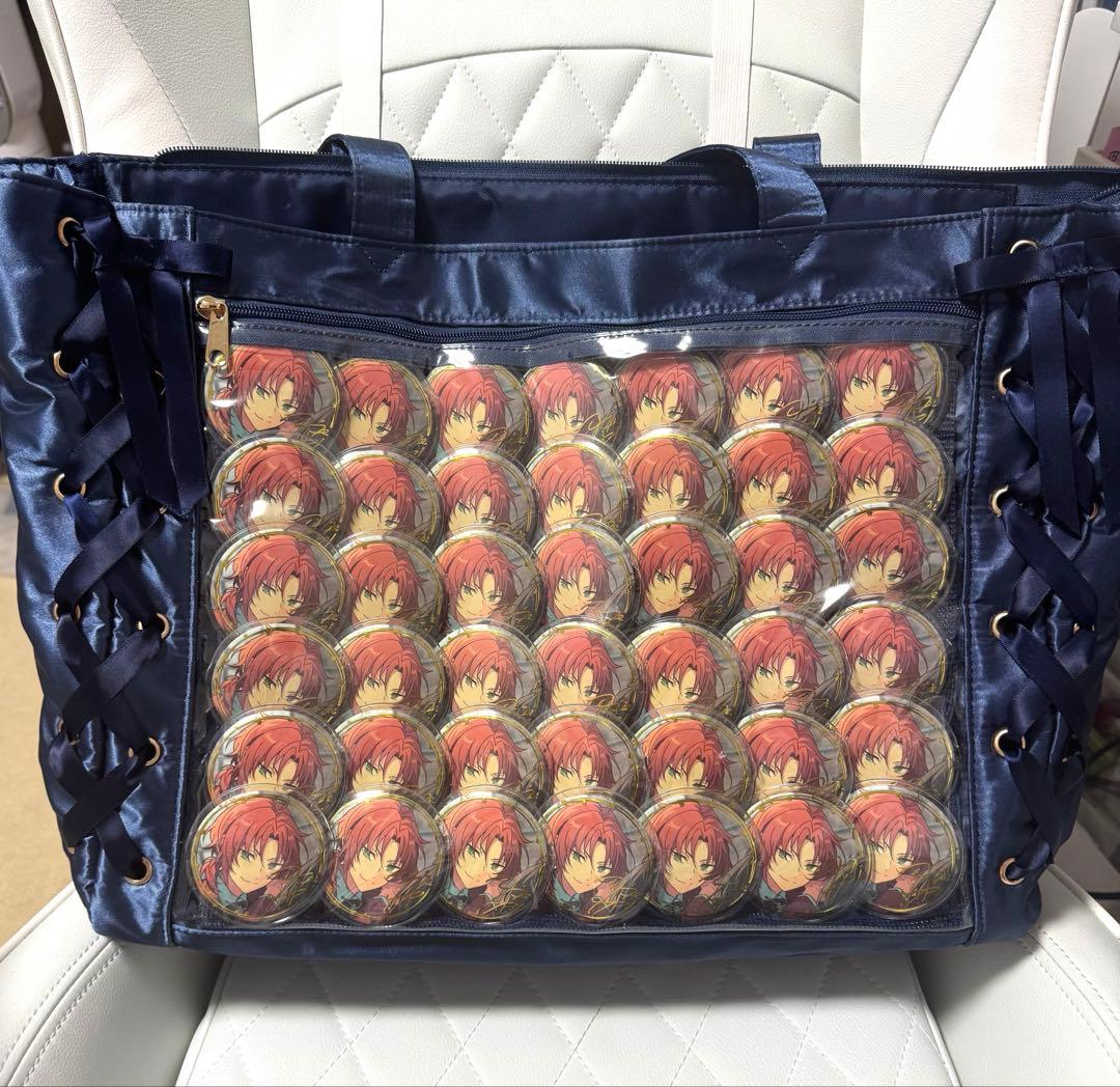 あんスタ 月永レオ 5周年缶バッジ 痛バッグ