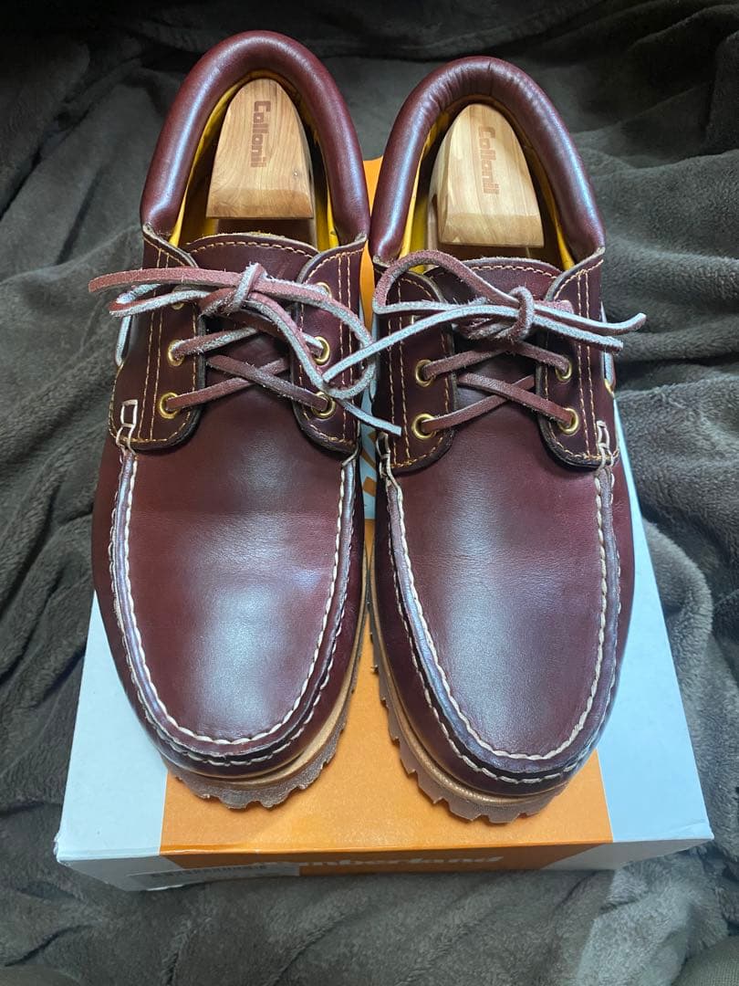 Timberland 3eye バーガンディ　26.0cm