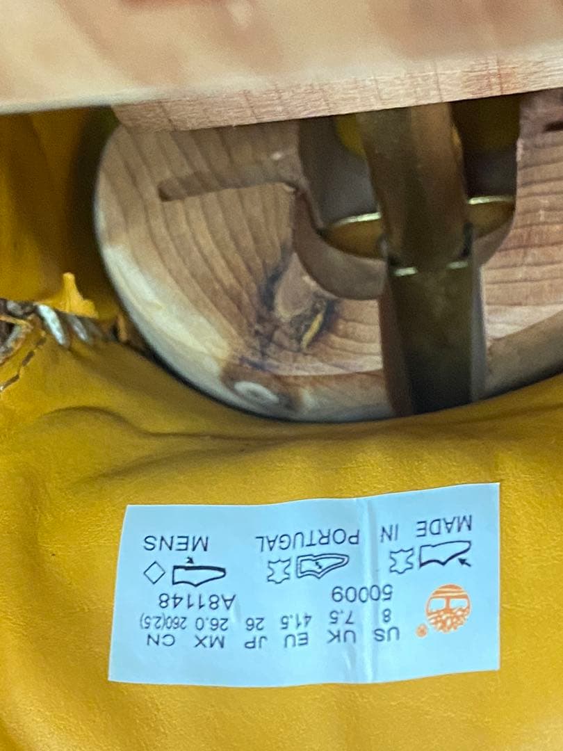 Timberland 3eye バーガンディ　26.0cm