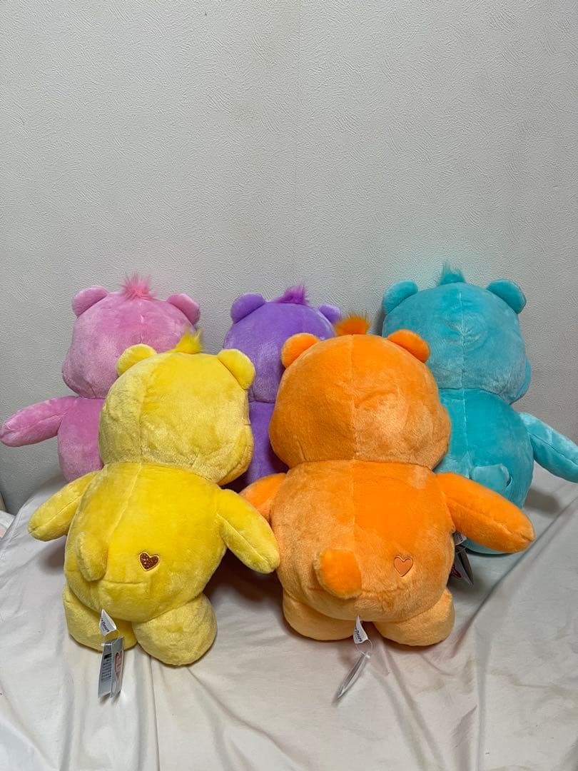 ケアベア ぬいぐるみセット カラフル