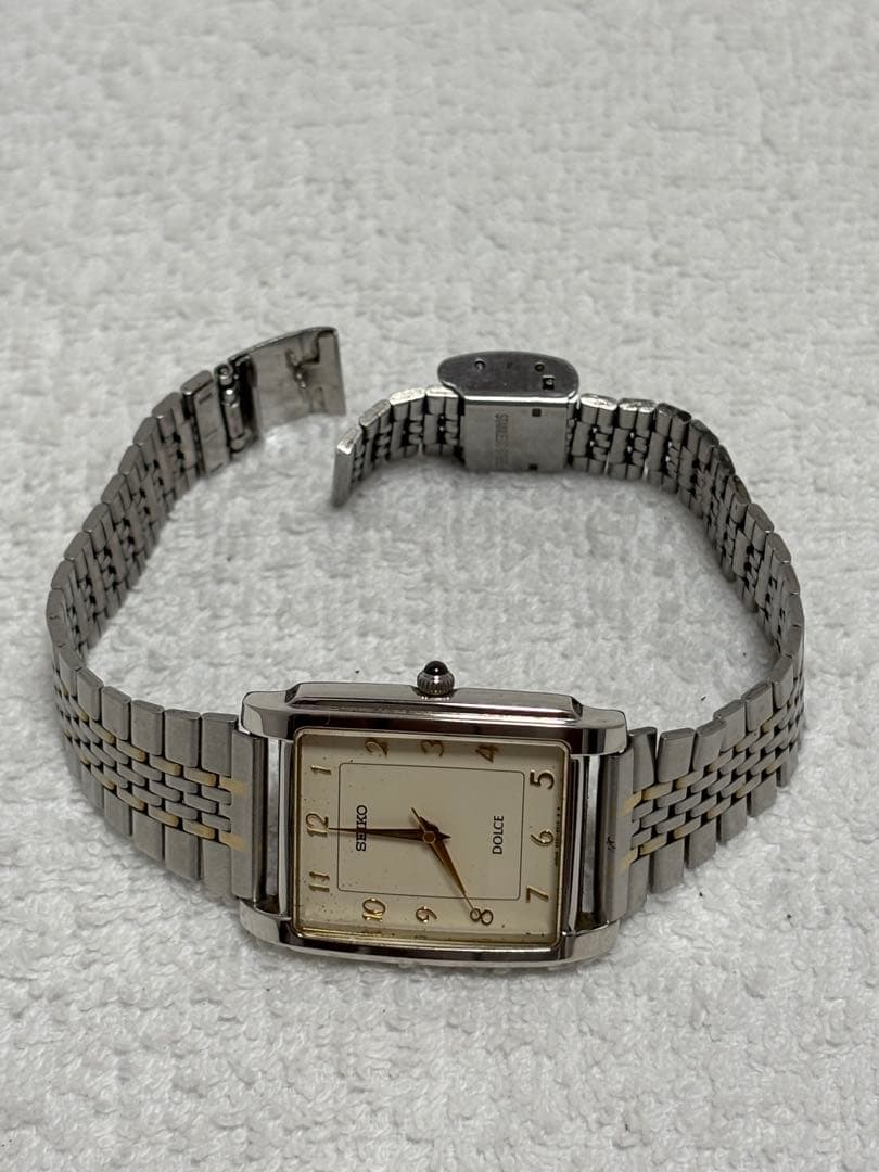 SEIKO セイコー ドルチェ クォーツ【5E31-5000】【稼働品】メンズ