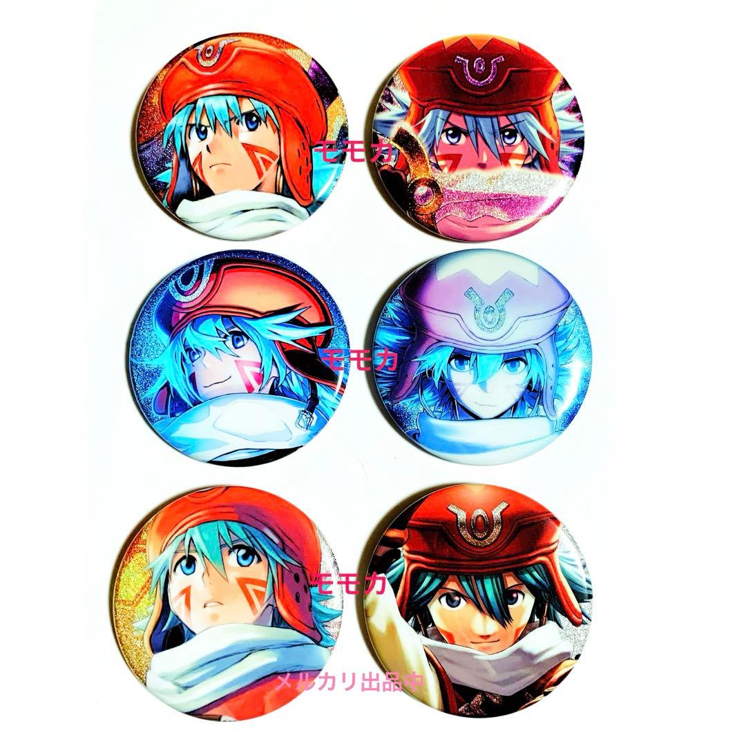 .hack// ドットハック AGF グリッター 缶バッジ コンプリート カイト