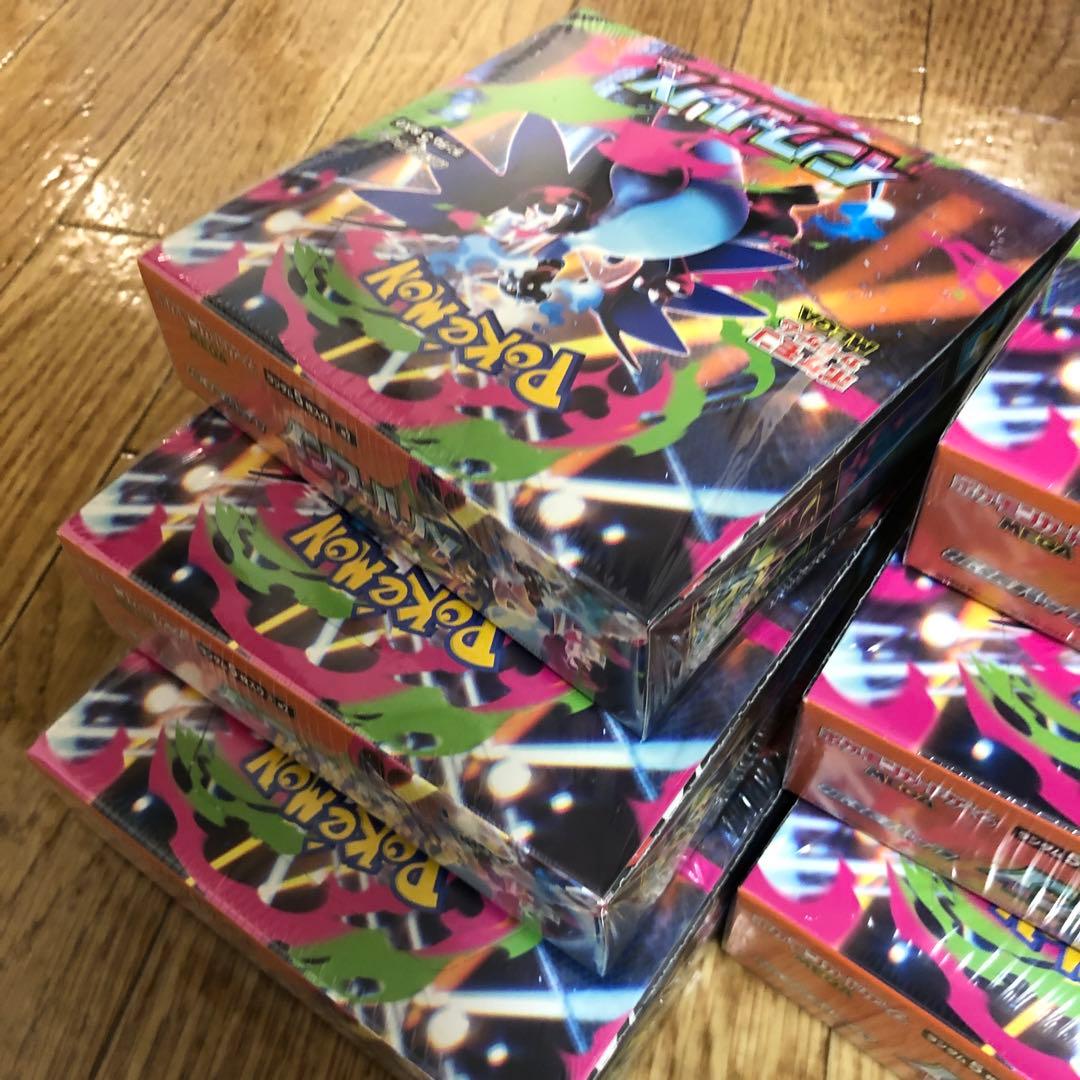 ポケカ　インフェルノX シュリンク付き6box