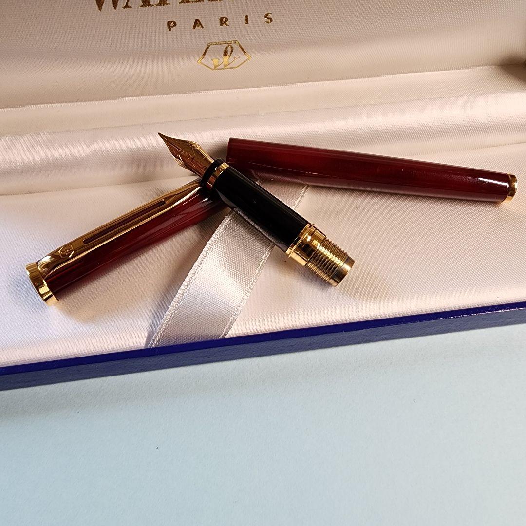 ウォーターマン プレファス レッドスリラー【美品、万年筆】