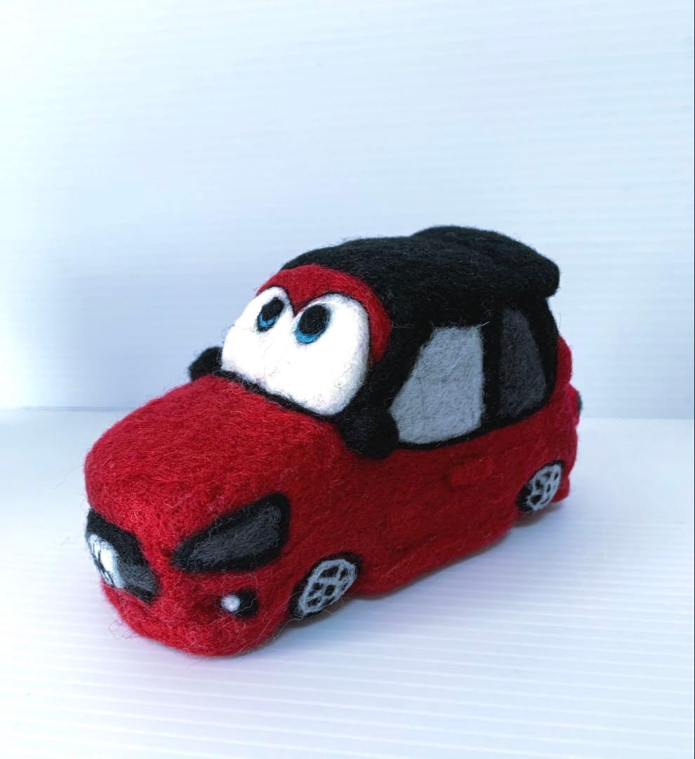 羊毛フェルト　　パグカー　スイフト180sx