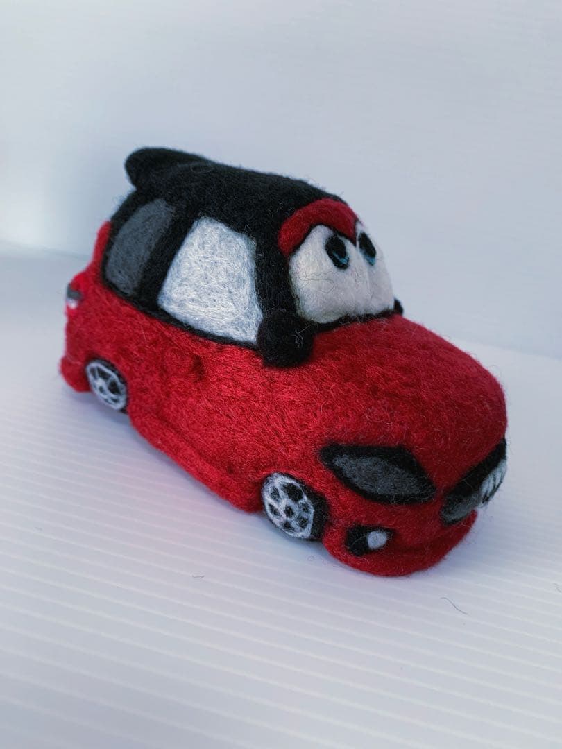 羊毛フェルト　　パグカー　スイフト180sx