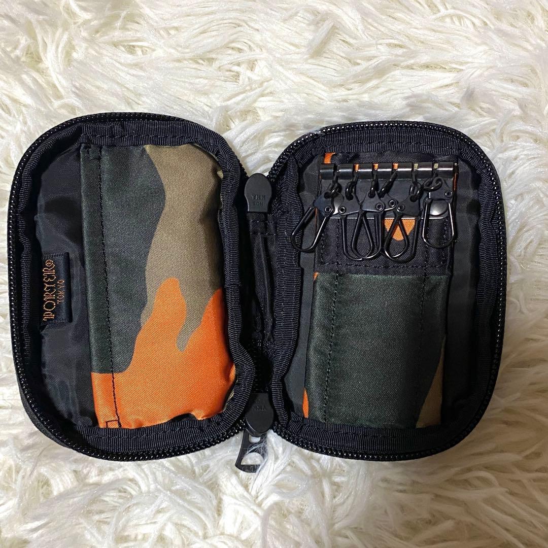 美品✨Porter キーケース PS CAMO カモフラ ウッドランド 小物