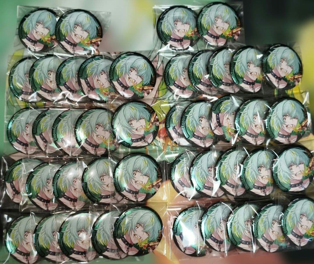 パラライ　缶バッジ　御子柴　賢太　SURVIVE