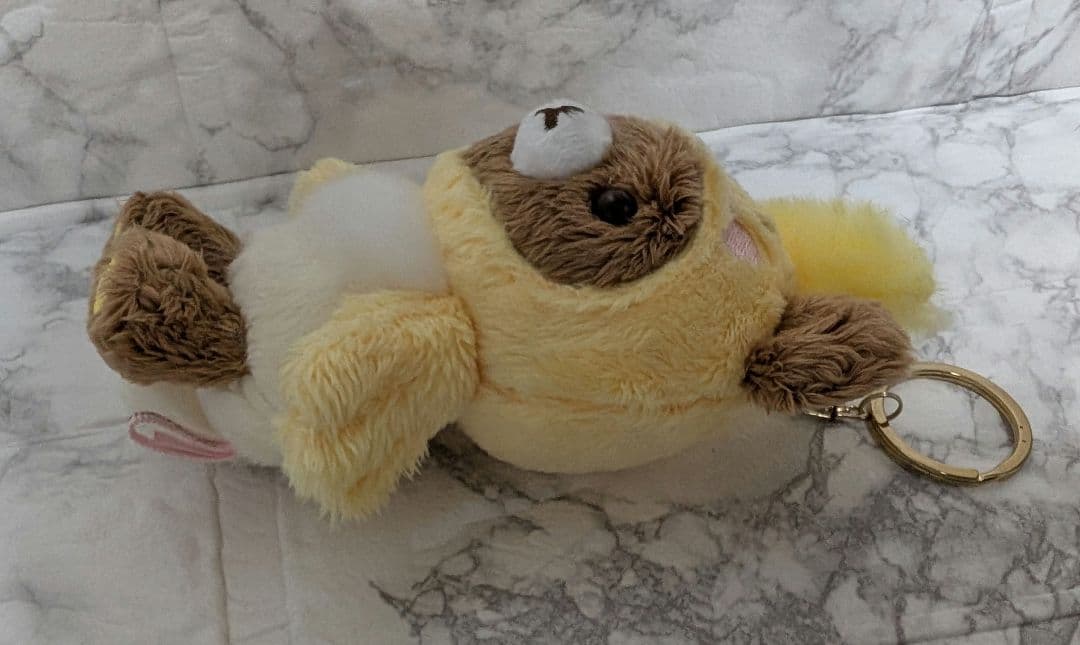 リラックマ　あなたのちいさなかぞく　ぶらさげぬいぐるみ　チャイロイコグマ