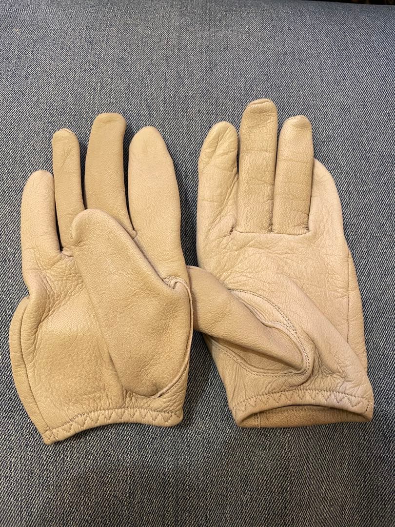 ランプグローブス　LAMP GLOVES SHORTY (GREIGE) M