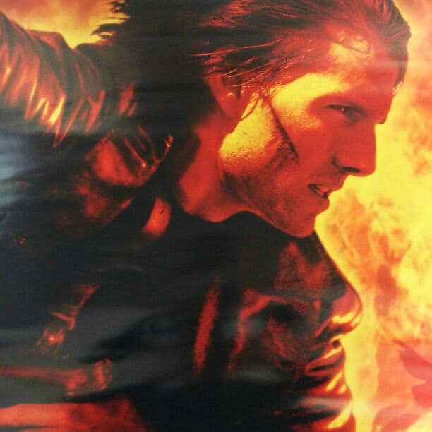 トム・クルーズ「Ｍ=ｉ-２」劇場公開版Ｂ２サイズポスター（非売品・海外版・新品）