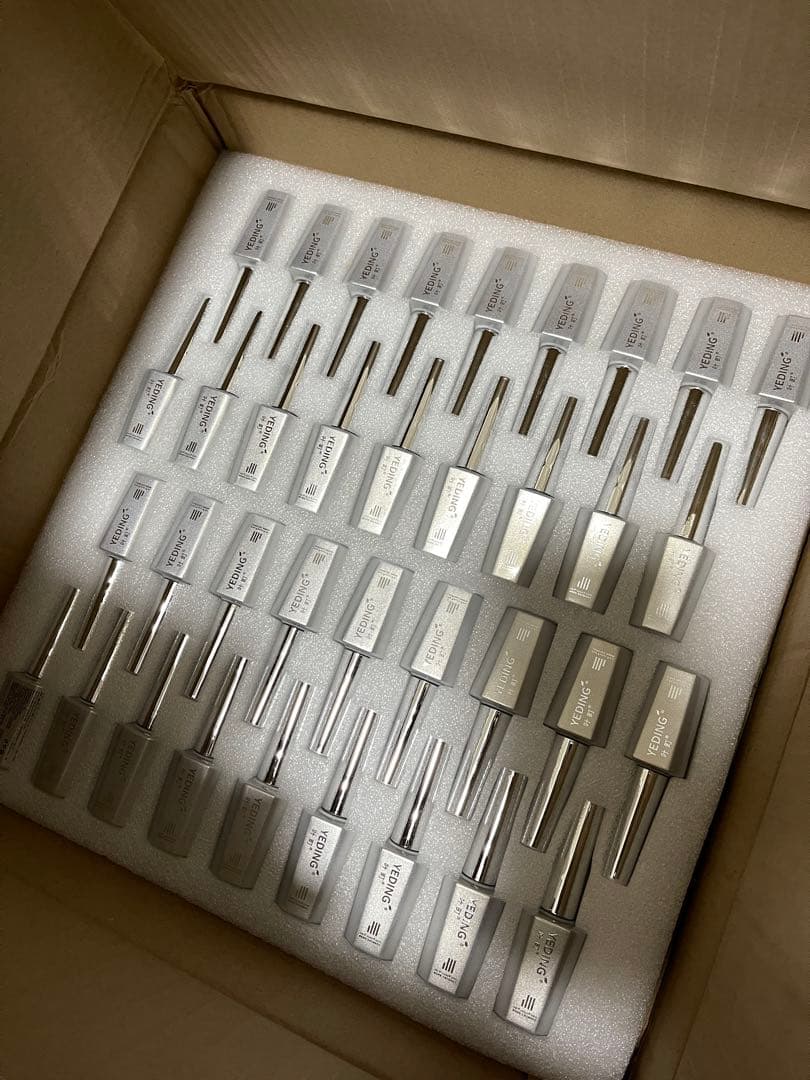 YEDING 36色マグネットカラー　ネイルカラー カラーチャート