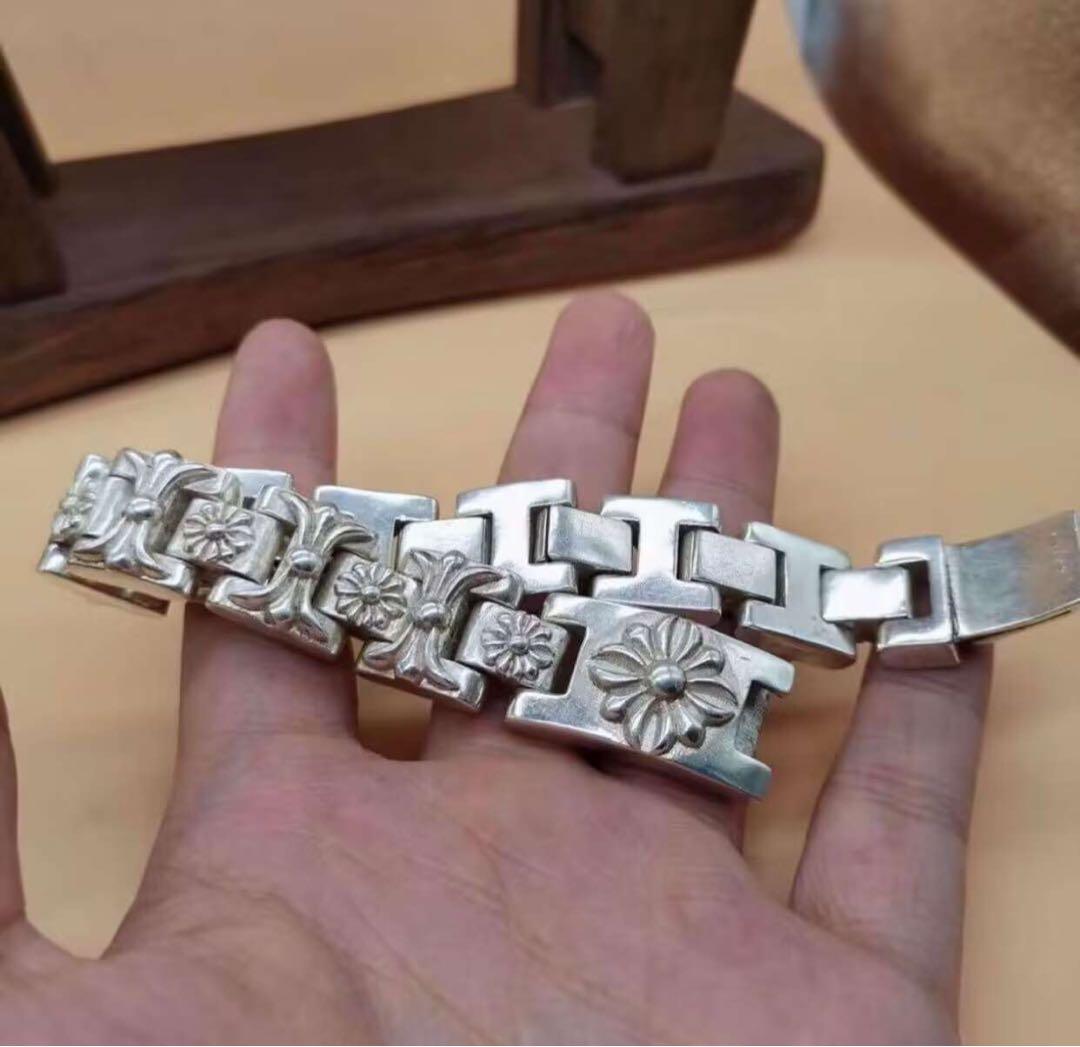 メンズ　シルバー　ブレスレット 人気