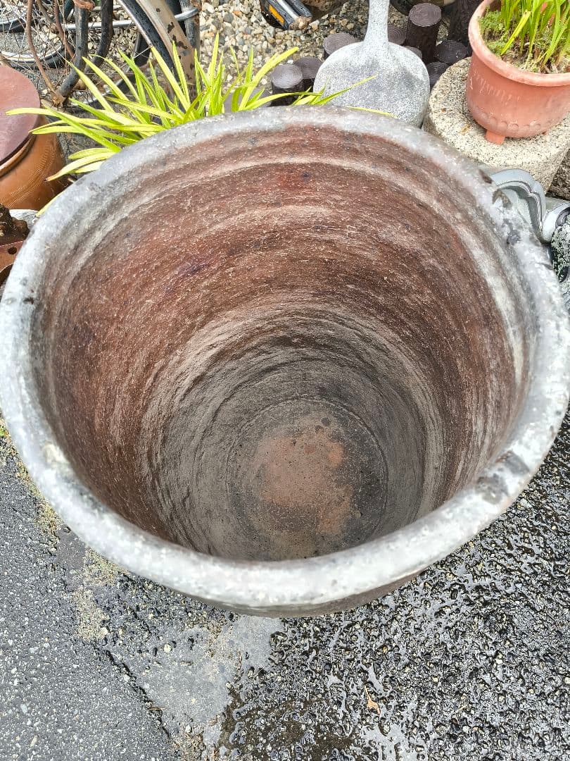 骨董　古備前　備前焼　大壺　時代物　引取り限定