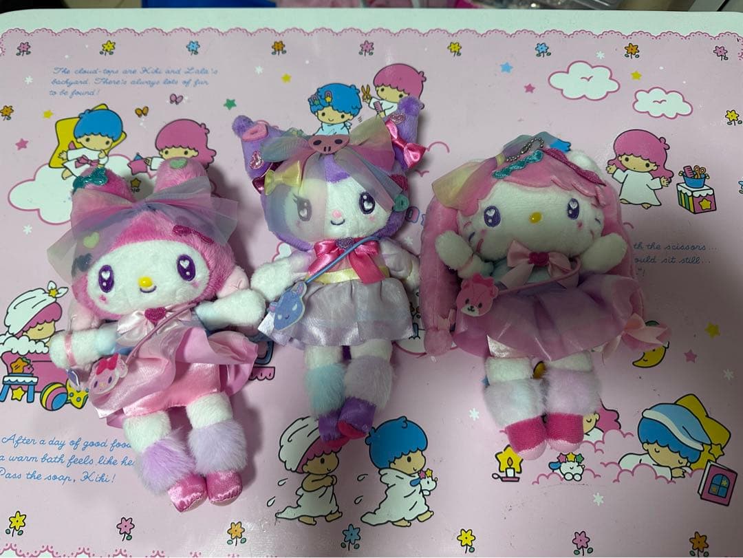 サンリオ 原宿限定 マスコット キティ ファッション　キティ　マイメロ　クロミ