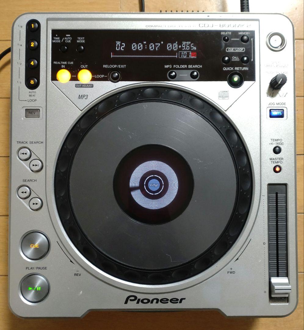 Pioneer CDJ-800mk2 　動作確認済み　送料込み